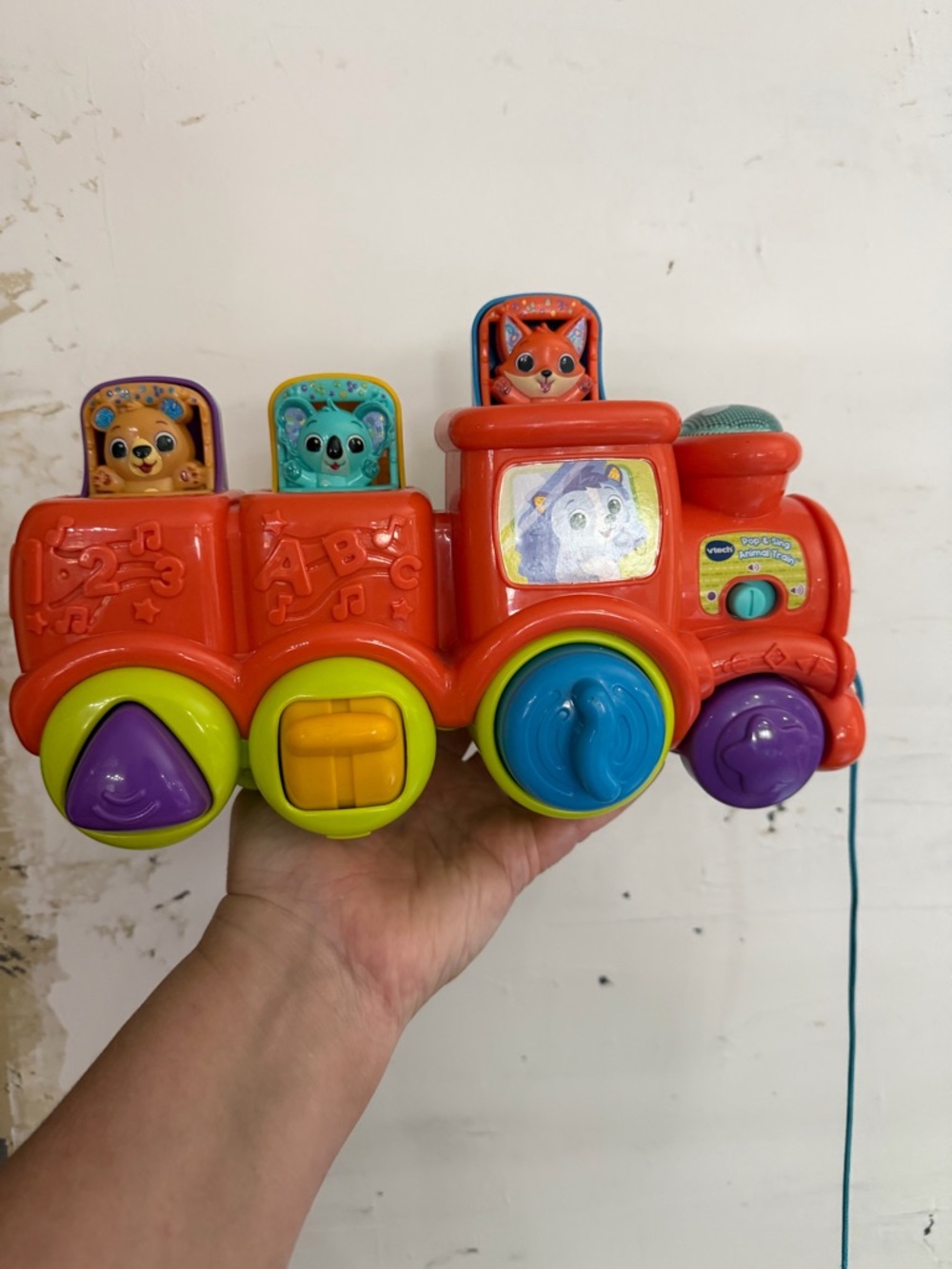 Vtech Pop & Sing Animal Train - Pull-Along Learning Train — 040826